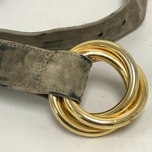 Salvatorre Ferragamo belt buckle gold made in Italy